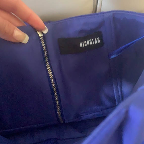 Nicholas strapless silk dress Revolve - Picture 3 of 5